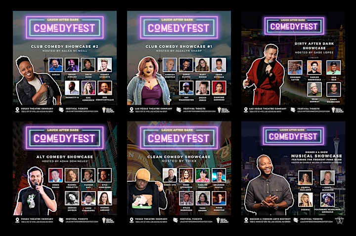 Laugh After Dark ComedyFest ( 3-Day Standup & Comedy Film Festival) image