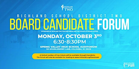 2022 Richland Two School Board Candidate Forum