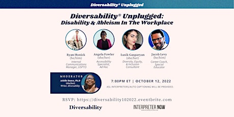 Diversability® Unplugged: Disability & Ableism In The Workplace