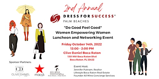 DO GOOD FEEL GOOD Luncheon to benefit Dress for Success Palm Beaches