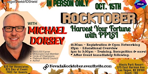Nevada's 'ROCKTOBER'  Super Saturday Event!