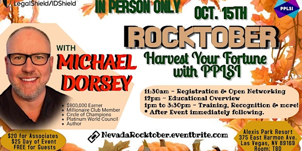 Nevada's 'ROCKTOBER'  Super Saturday Event!