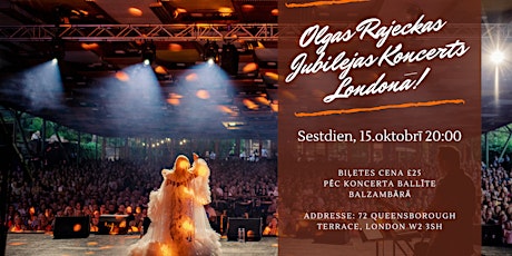 Hauptbild für Olgas Rajeckas koncerts Londonā