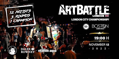 Art Battle London City Championship - 12 November, 2022