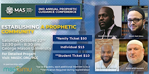 MASDC's 2nd Annual Prophetic Guidance Conference