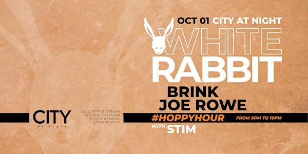 White Rabbit:  Brink, Joe Rowe, STIM