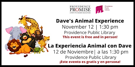 Dave's Animal Experience at PPL | La Experiencia Animal con Dave en PPL