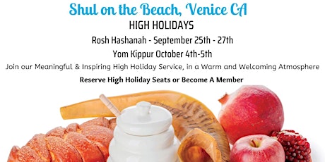 Yom Kippur High Holiday Service At Shul on the Beach