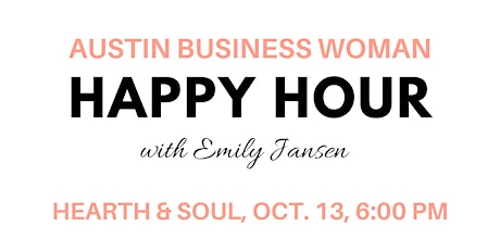 Austin Business Woman Happy Hour