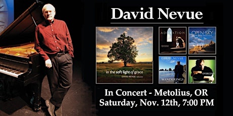 An Evening at the Piano with David Nevue - Metolius, OR primary image
