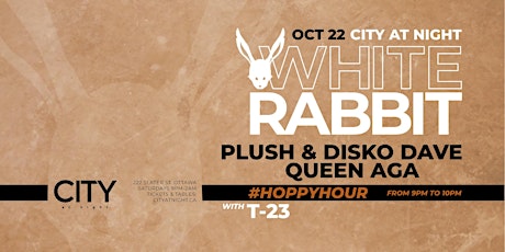 White Rabbit:  Plush & Disko Dave, Queen Aga, T-23