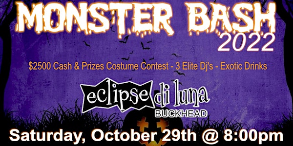 MONSTER BASH 2022 - Halloween Party