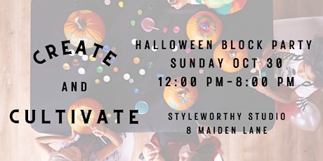 Create & Cultivate - Halloween Pumpkin  - MOVED TO SUNDAY OCT 30
