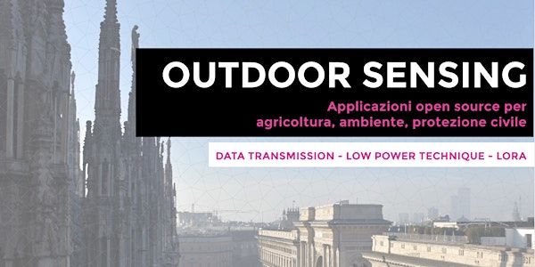Outdoor Sensing - open meeting