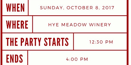 Hye Meadow Fall Pick-Up Party  primary image