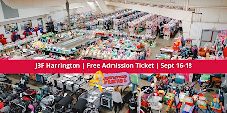 FREE Admission Ticket |Sept 16-18| JBF Harrington Fall Sale primary image