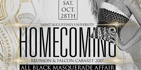 Homecoming Reunion & Falcon Cabaret - The "All Black Masquerade Affair"