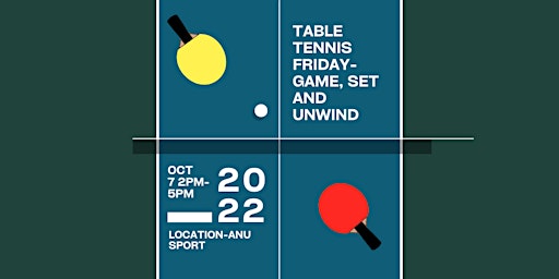 RSE Table Tennis Friday- Game, Set and Unwind!