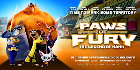 FREE MOVIE  EVENT - PAWS OF FURY: THE LEGEND OF HA  primärbild