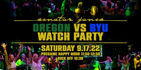 Oregon vs BYU Watch Party