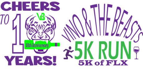 Image principale de Volunteer For 2023 Vino and The Beasts 5K Fun Obstacle Run