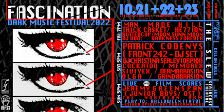 FASCINATION DARK MUSIC FESTIVAL (Hamilton) Oct.21+22+23
