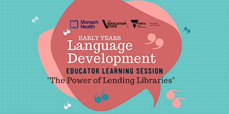 Hauptbild für Early Years Language Development - Educator Learning Session