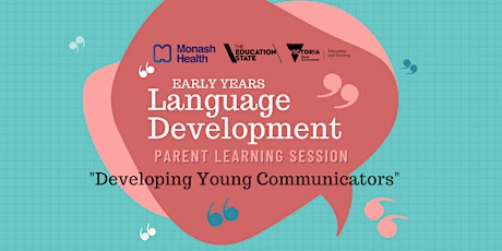 Early Years Language Development - Parent Learning Session