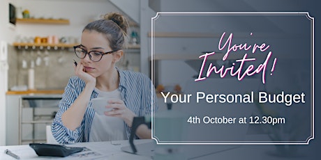 Your Personal Budget Webinar