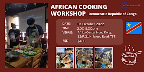 African Cooking Workshop - DRC Cuisine-