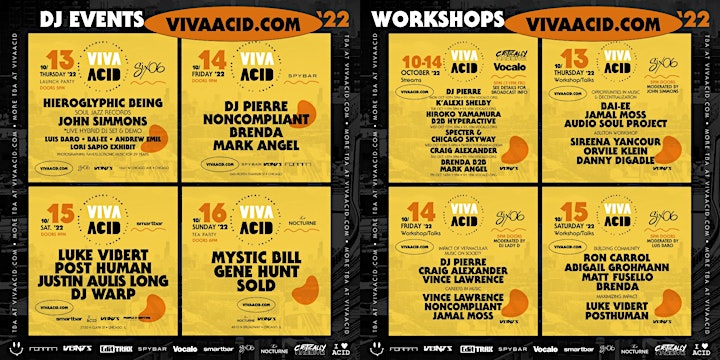 Viva Acid Talks/Workshops Six06 Cafe image