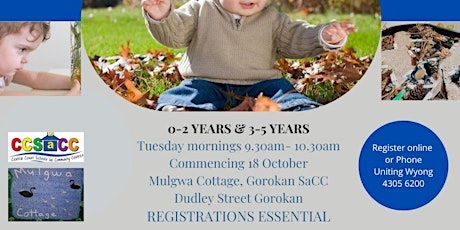 Little Explorers- nature sensory play, 0-2 & 3-5 years Tuesdays 9.30-10.30 primary image