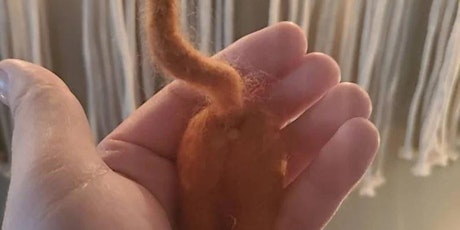 Introduction to Needle Felting - Cat Magnets