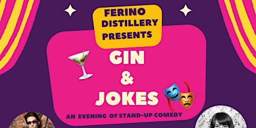 Gin & Jokes at Ferino Distillery