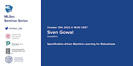 Machine Learning Security Seminar Series - Sven Gowal
