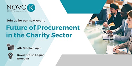 Future of Procurement in the Charity Sector primary image