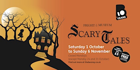 Fright at the Museum: Scary Tales Trail Pre-Order