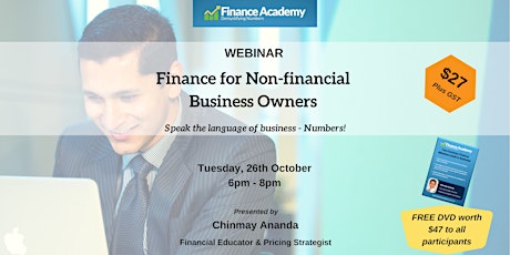 Finance for Non-financial Business Owners - WEBINAR primary image