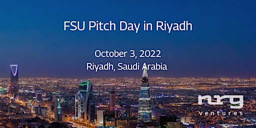 FSU Pitch Day in Riyadh