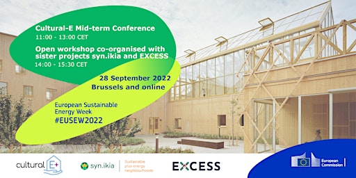 Cultural-E EUSEW Conference + WS with sister projects syn.ikia and EXCESS