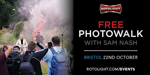 Sam Nash Rotolight Bristol Photowalk