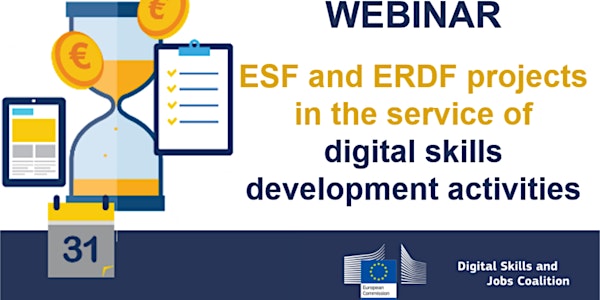 19 October – Webinar: Digital skills development actions and the use of ESF and ERDF funds 