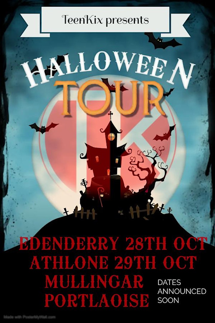 TeenKix Halloween Tour - Athlone image