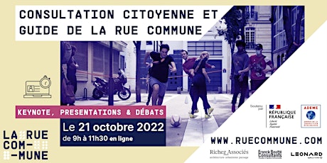 La RUE COMMUNE - Consultation citoyenne et guide de la rue commune