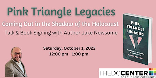 Pink Triangle Legacies: Book Signing with Jake Newsome