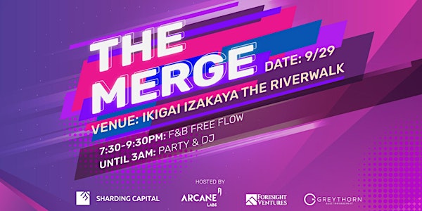 THE MERGE Afterparty at Token2049 Singapore