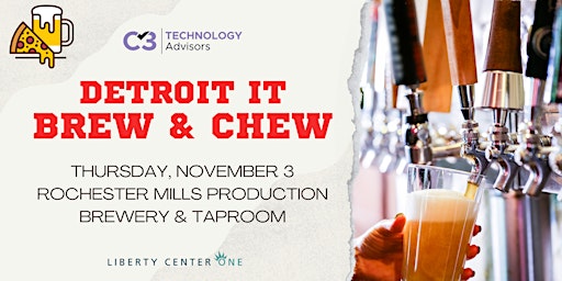 IT Brew & Chew- Detroit 11/3/22