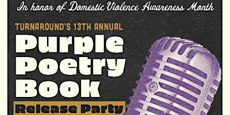 13th Annual Purple Poetry Book Release Party