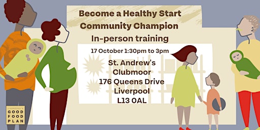 Become a Healthy Start Community Champion - In-person Training