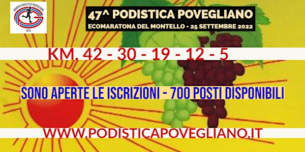 47^ Podistica Povegliano - Ecomaratona del Montello